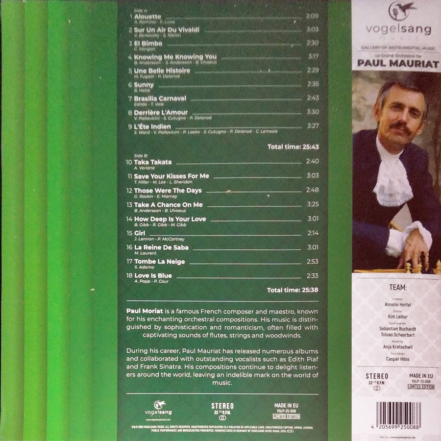 Paul Mauriat – The Greatest Hits Of All Times